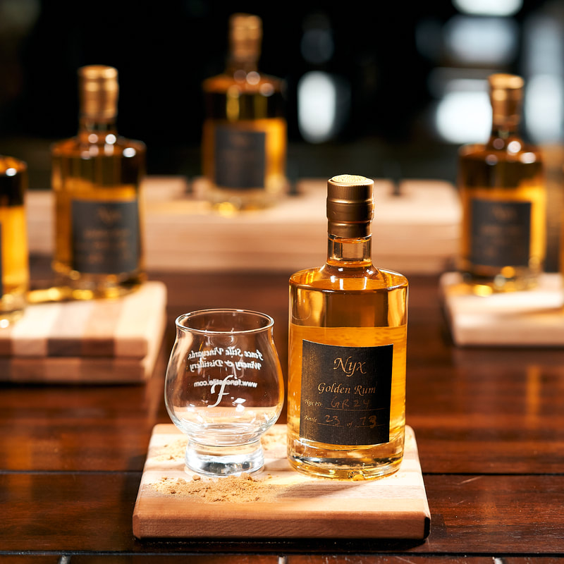 NYX Amburana Cask Rum bottle by Fence Stile