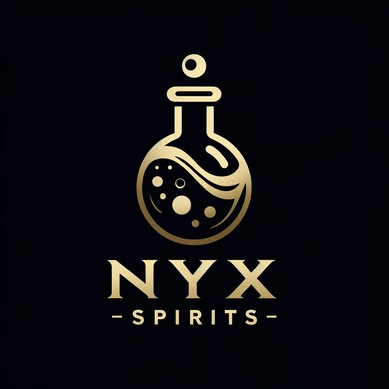 NYX Spirits logo for small-batch spirits by Fence Stile