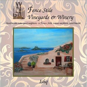 Ishq wine label
