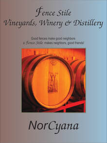 NorCyana wine label