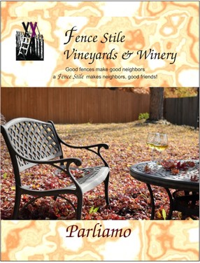 Parliamo wine label