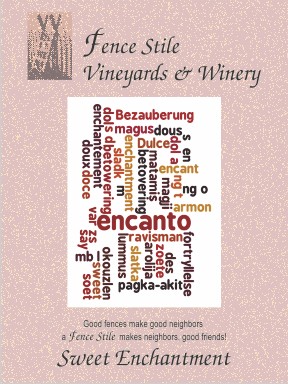 Sweet Enchantment wine label