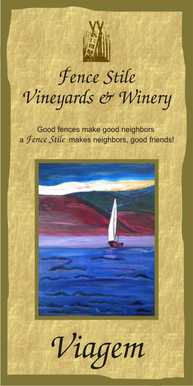 Viagem ’16 Chambourcin wine label